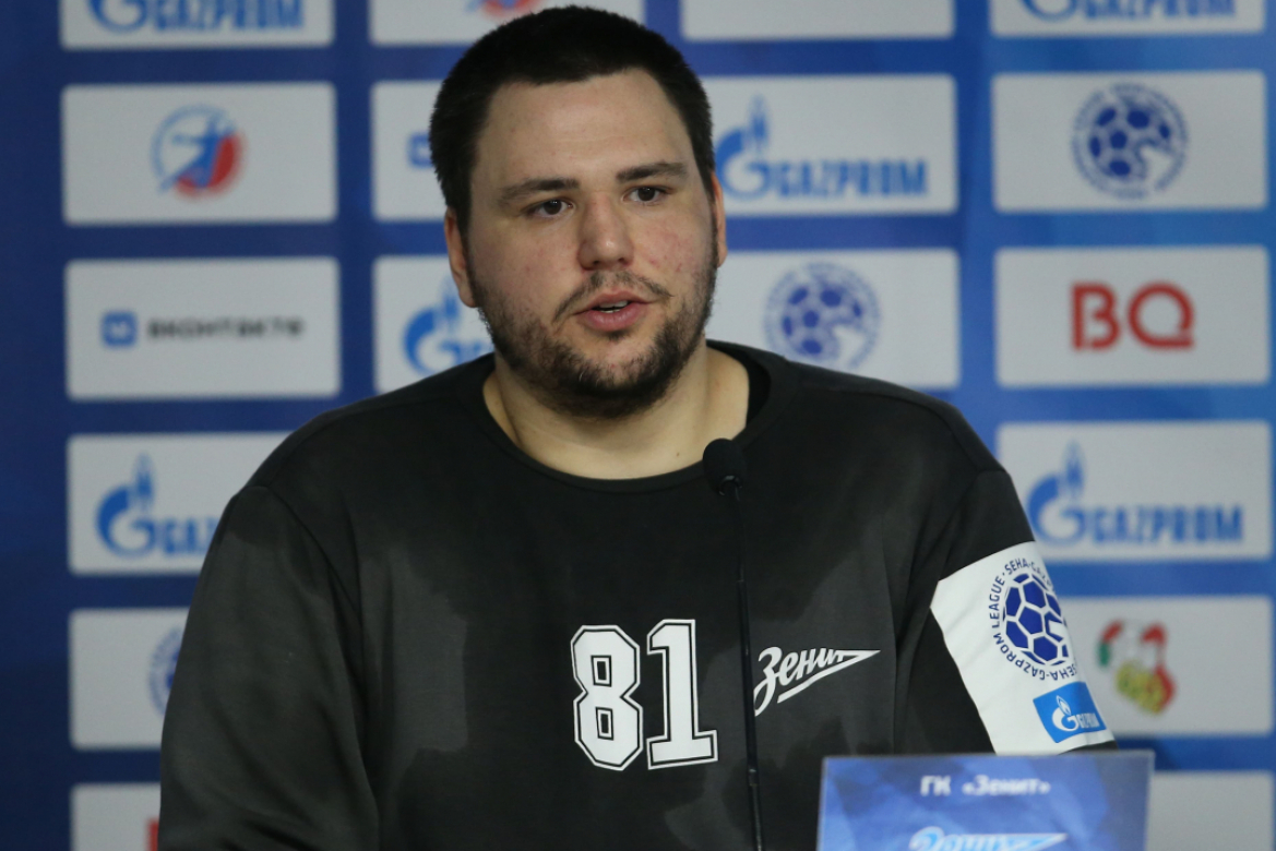 Лучшим игроком четвёртого тура SEHA – Gazprom League признан вратарь  «Зенита» Максим Попов